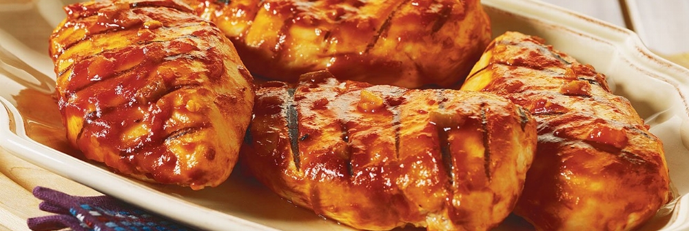 Grilled Picante BBQ Chicken